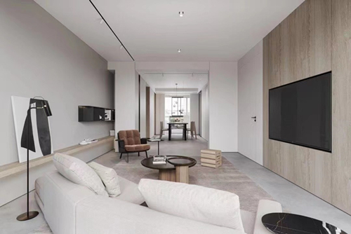 江門市恒大泉都別墅現(xiàn)代簡約風(fēng)格四居室裝修案例