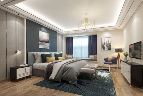 佛山市海倫堡·美的·玖悅府現(xiàn)代簡約風(fēng)格三居室裝修案例