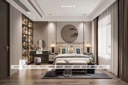 衢州市碧桂園德信·時(shí)代悅城現(xiàn)代風(fēng)格四居室裝修案例