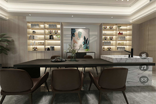 衢州市丹桂小區現代簡約風格平層裝修案例