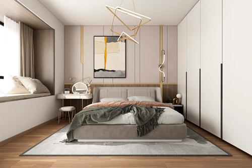 廣州市越秀東園新村現代簡約風格復式裝修案例