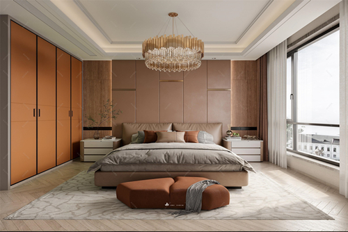 清遠市萬科華府現代風格別墅裝修案例