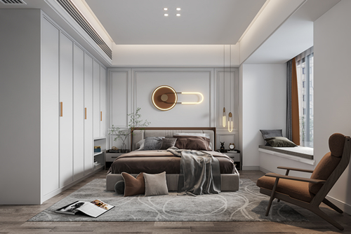 汕頭市寶能城市花園輕奢風格平層裝修案例