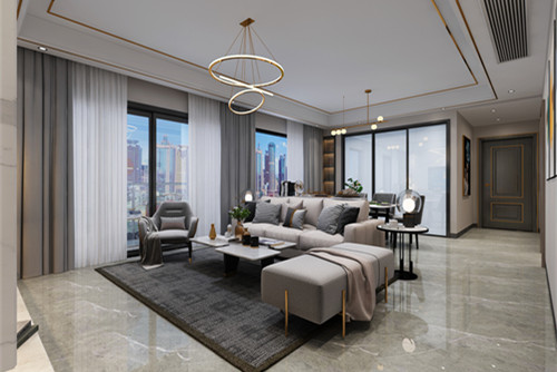 中山市樂陶居現(xiàn)代簡約風(fēng)格三居室裝修案例