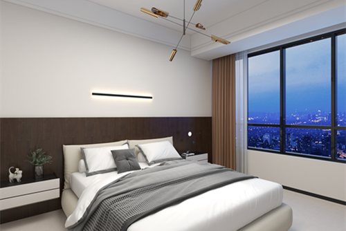 潮州市高厝寮自建房現代簡約風格四居室裝修案例