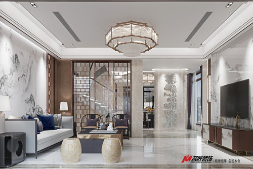 江門市恩平碧桂園現(xiàn)代簡約風(fēng)格別墅裝修案例