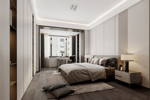 海口市南國威尼斯城現代簡約風格三居室裝修案例