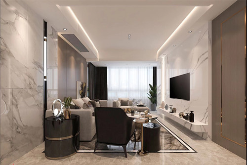 莆田市八二五南街小區現代簡約風格四居室裝修案例