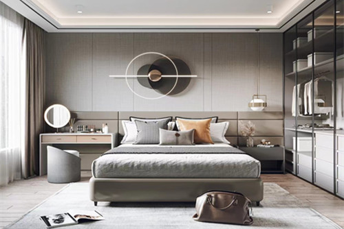 廣州市珠江帝景苑現代簡約風格三居室裝修案例