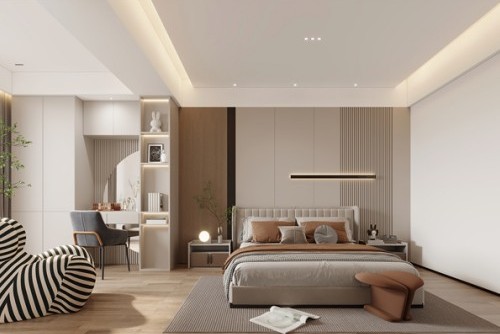 汕頭市和府現代風格四居室裝修案例