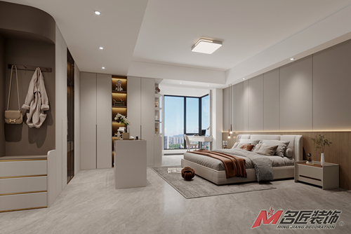 廣州市匯景新城現代簡約風格二居室裝修案例