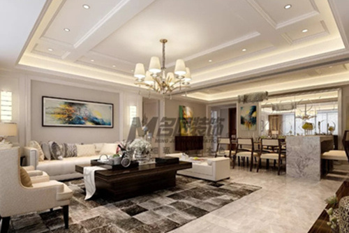 合肥市通和·星辰同輝現代風格四居室裝修案例