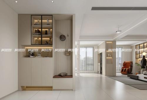 城南印象140㎡|名匠|明凈澄澈的現(xiàn)代風(fēng)設(shè)計！年輕人的最愛！